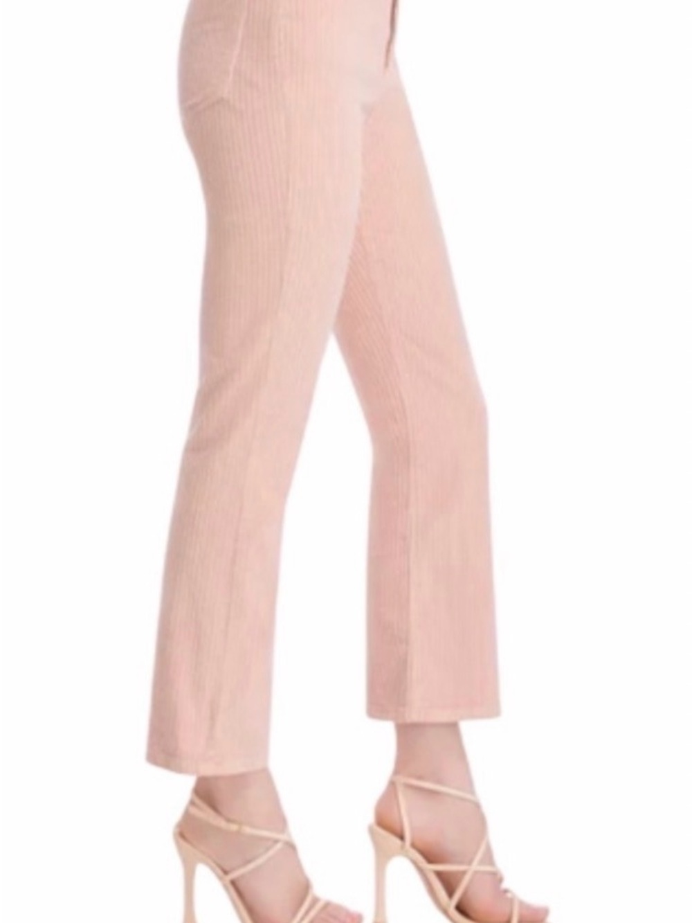 7 For All Mankind Ultra
High Rise Slim Kick Flare
Corduroy Pants - Rose Pink